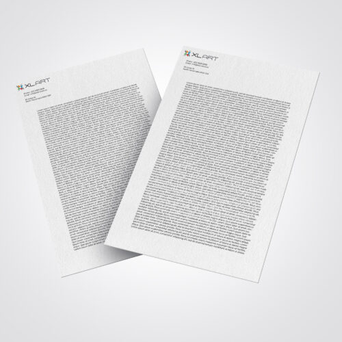 XLART document letterhead Printing Marketing Materials Sydney Australia Digital Print Sydney Australia DTS thumbnail